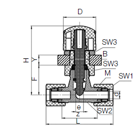 Válvula de Regulación con Conexión a Tubo Ref SO NV 22A21
