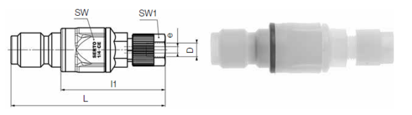 Adaptador con Conexión a Tubo