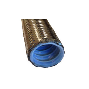 Tubo PCR Tubo PTFE Corrugado con Malla de Acero Inoxidable AISI 304