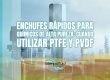 Enchufes rápidos para químicos de alta pureza: cuándo utilizar PTFE y PVDF