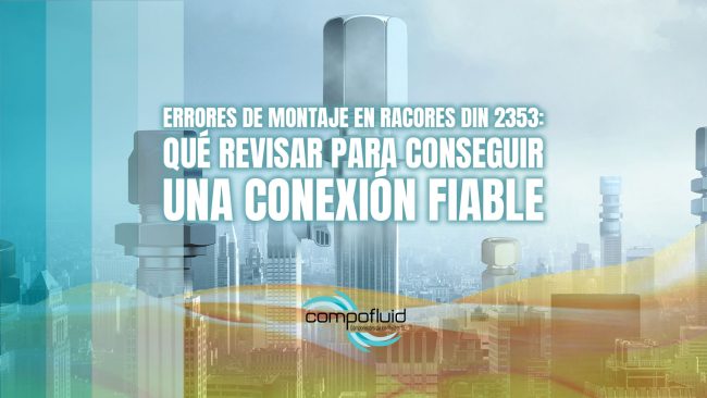 Errores de montaje en racores DIN 2353: qué revisar para conseguir una conexión fiable Errores de montaje en racores DIN 2353: qué revisar para conseguir una conexión fiable